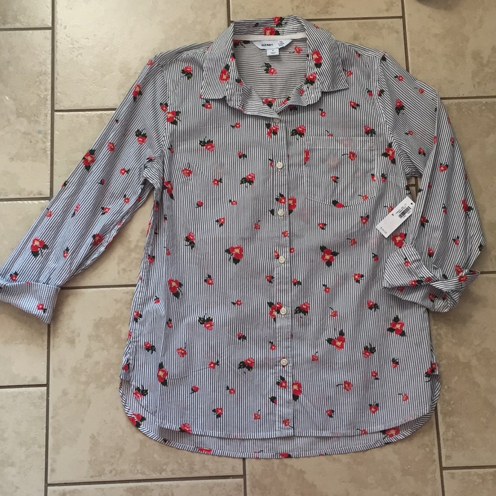 NWT Old Navy Button-Up